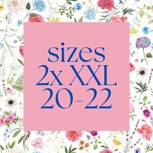 Women's Sizes 2X & XXL & 20/22 -------------->